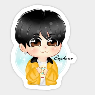 BTS Jungkook Euphoria Chibi Sticker